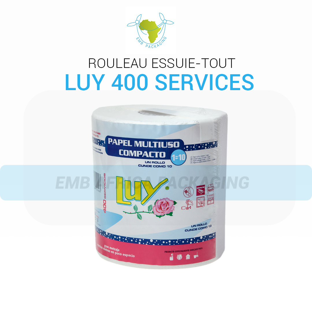 Rouleau Essuie-Tout Luy 400 Services 6x1 unités